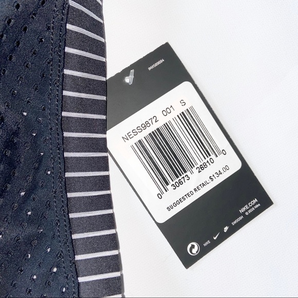 Nike Womens Swimsuit Two Piece Swim Bikini Black S - Picture 3 of 11